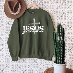 jesus sweatshirt christian shirts women shirts faith tshirt religious shirt christian gift christian proverb love