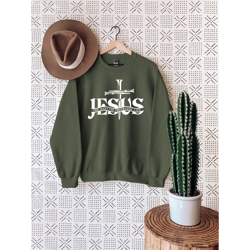Jesus Sweatshirt Christian Shirts Women shirts Faith T-shirt Religious Shirt Christian Gift Christian Proverb Love Religious.jpg