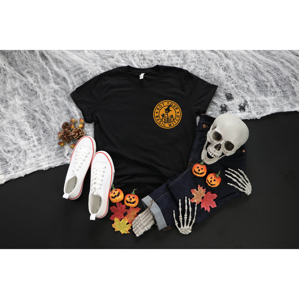 Not Your Basic Witch,Halloween Party Shirt,Halloween Shirt,Halloween Skeleton Tee,2022,Halloween Shirt,Graphic Tees For Women,Halloween Tee.jpg