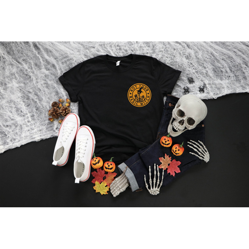 Not Your Basic Witch,Halloween Party Shirt,Halloween Shirt,Halloween Skeleton Tee,2022,Halloween Shirt,Graphic Tees For Women,Halloween Tee.jpg