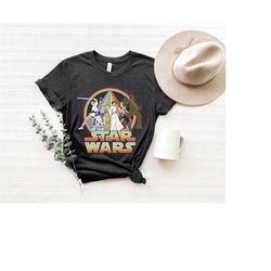 retro star wars poster shirt, jedi master shirt, star wars shirt, galaxy's edge tee, baby yoda, stormtrooper tee, disney