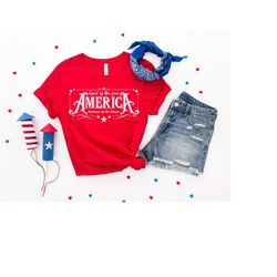 america the land of the free because of the brave shirt, patriotic shirt, independence day tshirt, 4th of july gifts, am