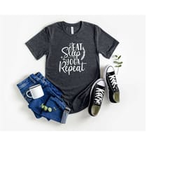 eat sleep yoga repeat shirt, yoga shirt, positive shirt, wellness shirt, gift for yoga lovers