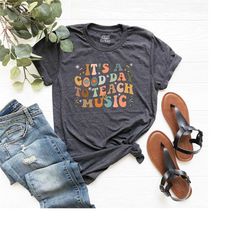 music teacher shirt, it's a good day to teach music shirt, music lovers t-shirt, music tee, elementary music teacher shi