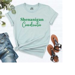 shenanigans coordinator shirt, couple tee, matching st patricks day shirts, st patrick's day shirt, irish shirt, lucky s