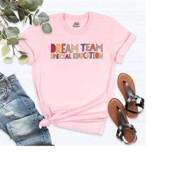 special education teacher shirts, dream team exceptional education shirt, dream team special education shirt, back to sc