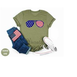 glasses shirt, 4th of july glasses shirt, 4th of july, merica shirt, 4th of july shirt, american flag shirt, fourth of j