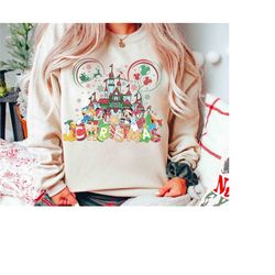 mickey and friends christmas t-shirt sweatshirt hoodie, mickey's very merry christmas party shirt, disney disneyland hol