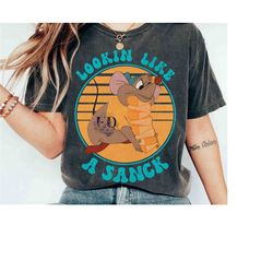 cute gus mouse looking like a snack retro t-shirt, disney cinderella princess vintage matching tee, wdw magic kingdom fa