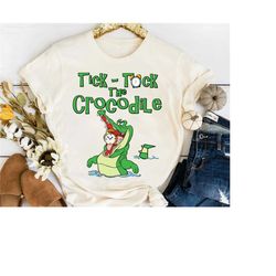 disney peter pan tick-tock the crocodile neverland shirt, magic kingdom wdw holiday unisex t-shirt family birthday gift