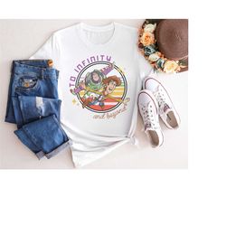disney toy story to infinity and beyond shirts, toy story matching shirts, buzz lightyear shirt, sheriff woody shirt, to