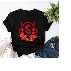 chinese new year shirt, year of the dragon shirt, 2024 lunar new year shirt, golden dragon shirt, vietnamese new year sh