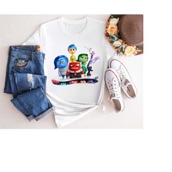 disney pixar inside out shirt, disneyland all the feels sweatshirt, disney emotions shirt, disney joy anger sadness fear