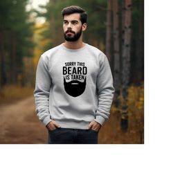 bearded guy shirt, valentines day gift for him, this beard taken, gift for him, husband gift, engagement gift, hubby tee