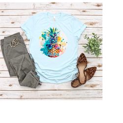 aloha pineapple shirt, hawaii shirt, hawaii family vacation shirts, family matching vacation shirts, hawaii vacation tee