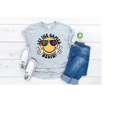 field day shirt, let the games begin shirt, teacher shirt, teacher gift, teacher outfit, teacher life shirt, teacher job