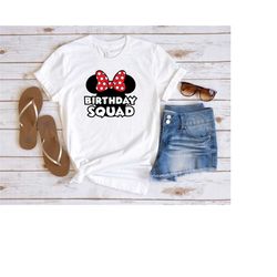 birthday squad shirt, disney birthday shirt, mickey birthday shirt, funny birthday tee, disney birthday squad shirt, bir