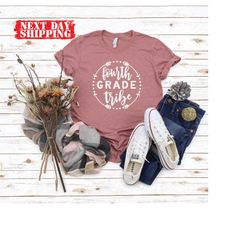 fourth grade tribe shirt, teacher gift, 4th grade, fourth grade teacher tshirt, teacher outfits, back to school, 4th gra