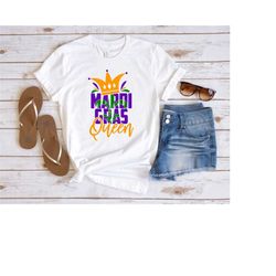 mardi gras queen shirt, mardi gras shirt, fat tuesday shirt, mardi gras t-shirt, mardi gras tee, mardi gras party shirt,