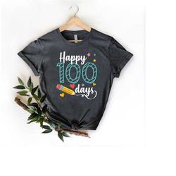 100 days of school shirt, kindergarten teacher tshirt, teacher gifts, 100 days celebration tee, back to school outfit, n