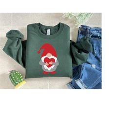 valentines gnomes sweatshirt, women valentine shirt, valentines day crewneck, valentine gifts, love sweater, couple shir