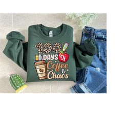 100 days of school sweatshirt, preschool teacher gifts, funny kindergarten teacher shirt, retro teacher sweater, valenti