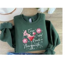 retro valentines day sweatshirt, gift for girlfriend, disco ball shirt, margarita shirt, valentines day gift, cupid swea