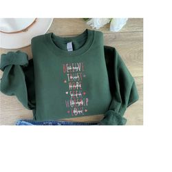 christian valentine sweatshirt, valentines day gift, christian love shirts, bible verse sweater, couple shirts, religiou