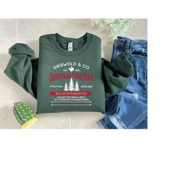 christmas griswold sweatshirt, griswold co shirt, griswolds tree farm tee, christmas tree farm sweater, xmas holiday gif