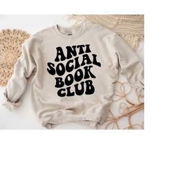 groovy book club sweatshirt, teacher gifts, women reading shirt, book lover gift, bookish shirt, teacher crewneck, kinde