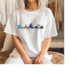 comfort colors meet me at my happy place shirt, disney family disney vacation shirt, matching t-shirt, disneyland shirt,