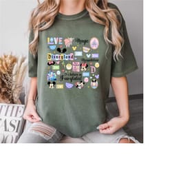 comfort colors disneyland t-shirt, love magic shirt, fairytales shirt, disney world shirt, disney trip t-shirt, family m