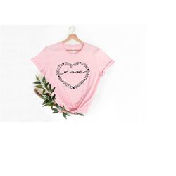 mom heart t-shirt, mothers day shirt, mom heart shirt, strong kind brave beautiful selfless tshirt, gift for mothers day