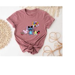 stitch shirt, disney shirt, stitch snacks shirt, stitch balloon shirt, disney snack shirt, disneyland shirt, disney grou