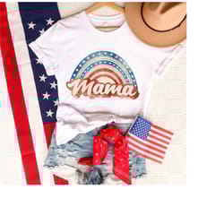 vintage mama and mini 4th of july t-shirt, freedom shirt, mommy and me shirt, july 4th shirt, independence day shirt,pat