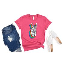peace love t-shirt, peace sign shirt, hope hope of faith of joy, positive vibration t-shirt, motivation t-shirt, peace l