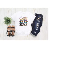 salty beach t-shirt, beach holiday shirt, summer vibes clothing, happy summer shirt, fun summer outfit, funny beach t-sh
