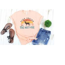 enter the nature t-shirt, nature lover shirt, nature camping t-shirt, camping life t-shirt, camp lover t-shirt, explorer