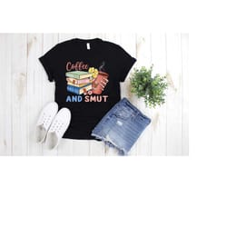 coffee and charcoal shirt, coffee lover t-shirt, coffee book t-shirt, book lover t-shirt, book reader, funny coffee t-sh