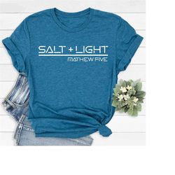salt and light shirt, christian t-shirt for men, bible verse tee, christian apparel, faith shirt, hymn t-shirt, religiou