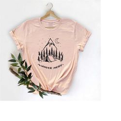 wanderlust shirt, adventure t-shirt, travel lover shirt, mountain night shirt. mountain camp shirt, wildernes lover tee,