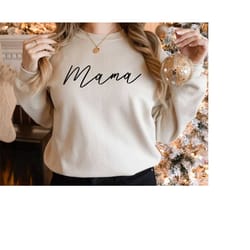 mama sweatshirt, minimalist mama sweatshirt, gift for mom, mothers day gift, mom sweatshirt, mom to be sweatshirt, chris