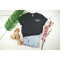 farmhouse pocket shirt, farm minimalist t-shirt, love farmhouse shirt, farmer wife gift, farmhouse kitchen tee, farming