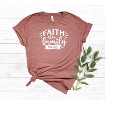 christian farm shirt, faith family farm tee, religious mom gift, christian family tee, farm life shirt, farmer girl shir