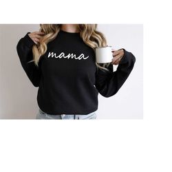 mama sweatshirt, mothers day sweatshirt, mom life hoodie, cool mama sweatshirt, new mom sweatshirt, cute mom, pregnancy