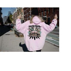 pretty girls walk like sweatshirt, boho cow skull hoodie western sweater wild west hoodie, retro desert crewneck cactus