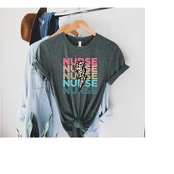 nicu nurse thunderbolt shirt, registered nurse, gift for nurse, nurse life t-shirt, nurse tee, nicu nurse gift, nurses w