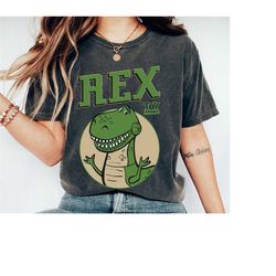 toy story rex shirt, toy story shirt, rex dinosaur shirt, disney vacation t-shirt, disney family matching tee gift ideas