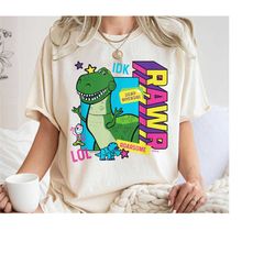 rex graphic shirt, toy story t-shirt, rex dinosaur tee, magic kingdom, disney family vacation, disneyland trip