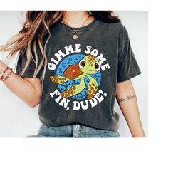 gimme some fin, dude! shirt, finding dory shirt, squirt turtle shirt, finding nemo, animal kingdom tee, disneyworld shir